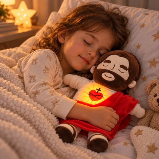 Breathing Jesus Calming Plushie