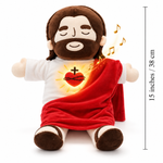 Breathing Jesus Calming Plushie