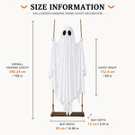 Glowing Ghost Swing Halloween Decoration — 5FT LED Outdoor Yard Decor