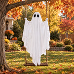 Glowing Ghost Swing Halloween Decoration — 5FT LED Outdoor Yard Decor